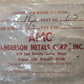 10 Quantity of Anderson Metals Corp Part 62 1/4" Compression Unions (10 Qty)
