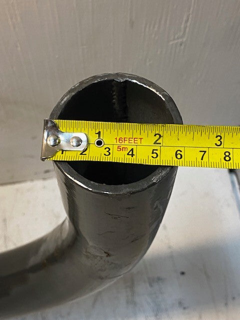 Bullhorn Light Pole Adapter Mounting Bracket 38-3/8" Wide 17-1/2" Tall 62mm Bore