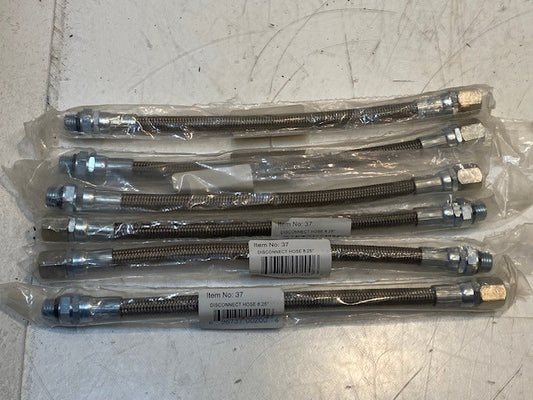 6 Quantity of Disconnect Hoses 8.25" #37 (6 Quantity)