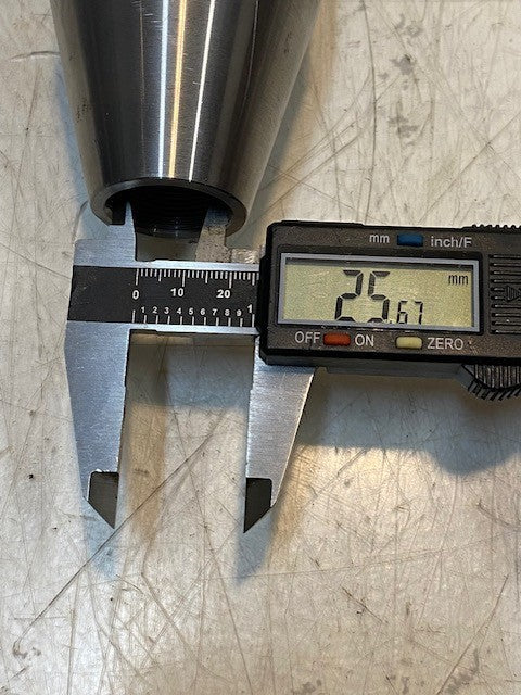 Roller Center Punch Rope Socket 15" Long 65mm OD 26mm ID Bore