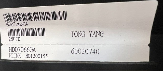 OTN Tong Yang Aftermarket 27-1/2 Front Upper Bumper Grille Assembly 60020740