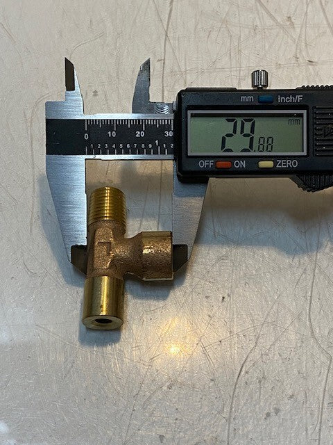 Pipe Elbow Fuel Tee Pipe to Tube Straight Adapter 4730-00-153-4643