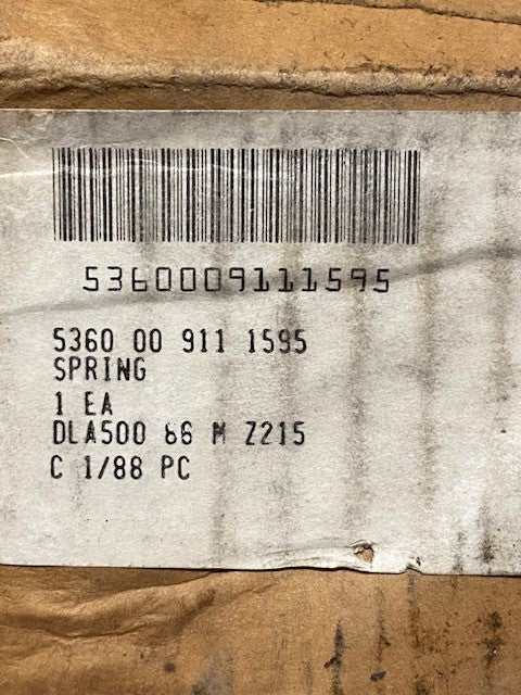 McGraw-Edison Gleason Reel Corp Spring Motor Unit Kit Order Part No. 006968