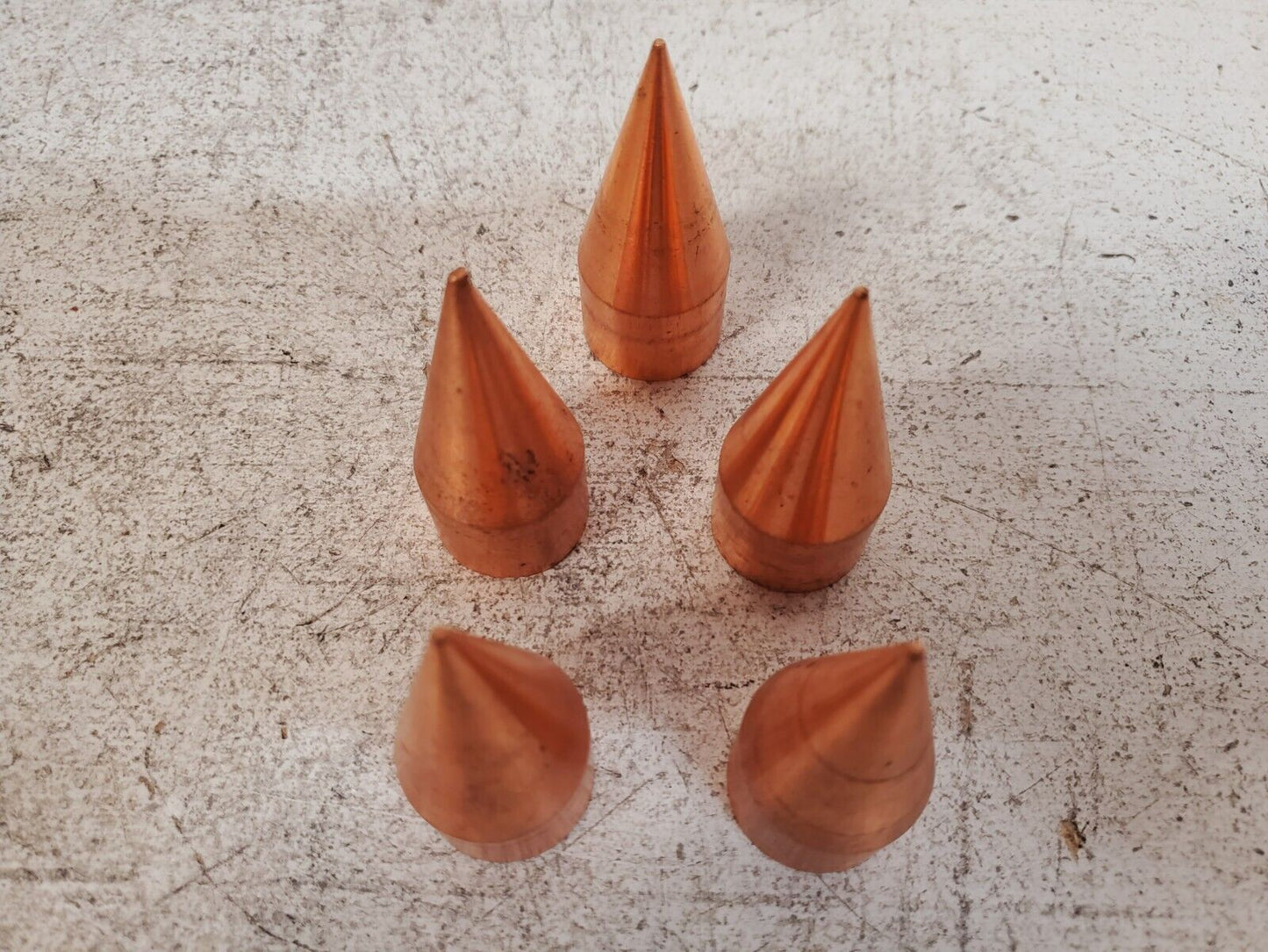 5 Quantity of Copper  Welding Plugs (5 Quantity)