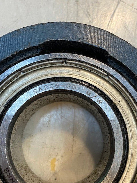 6 Quantity of NKB 2-Bolt Flange Bearings LF206 SB206-20 31mm Bore (6 Qty)