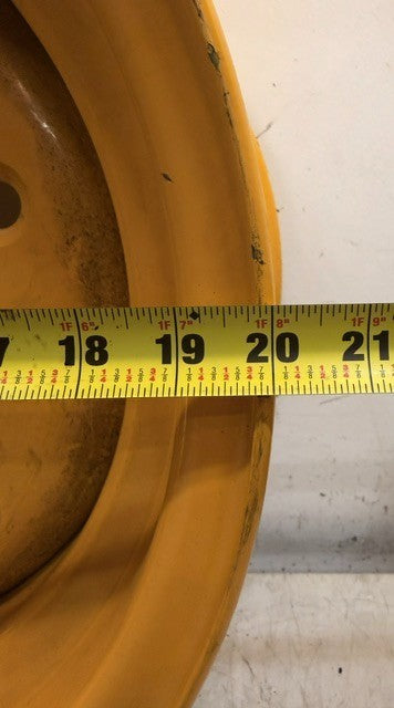 Heavy-Duty Steel Wheel Rim 10-3/8 In x 20 In Four Bolt Pattern Drop Center Rim