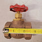 United Brass Works 1" Globe Valve 200 WOG