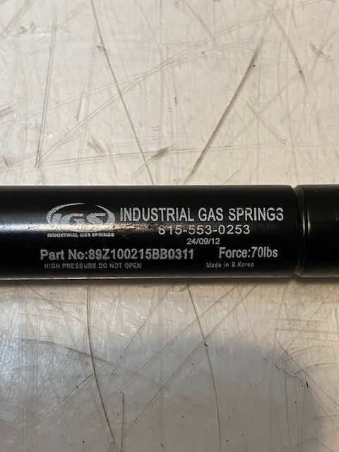 IGS Industrial Gas Spring 815-553-0253 | 89Z100215BB0311 | 16-1/2" Long 18mm OD