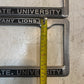 3 Quantity of Nittany Lions Penn State University License Plate Frames (3 Qty)