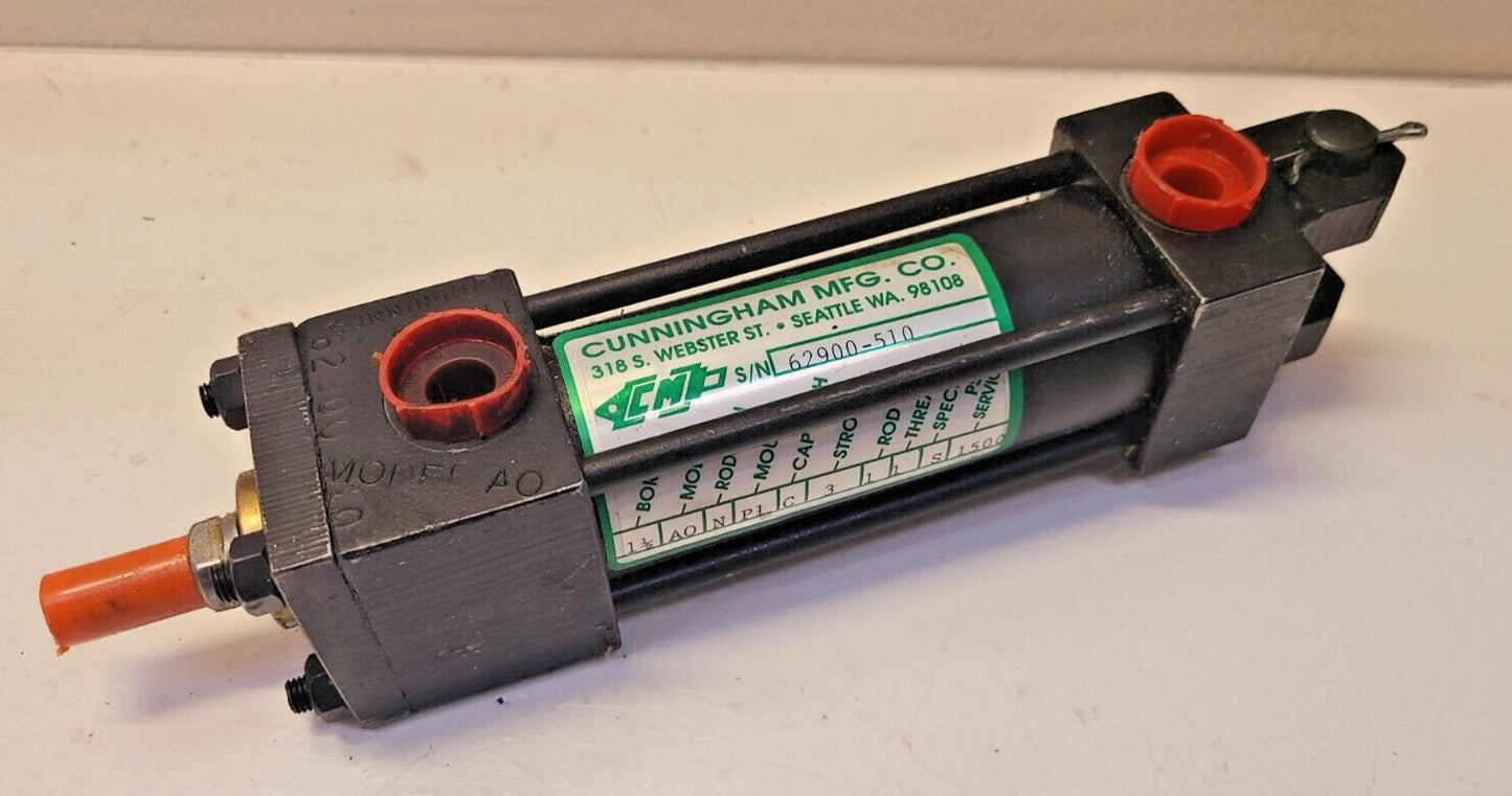 Cunningham Pneumatic Cylinder Model AO 62900-510