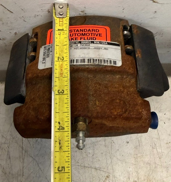 Tolomatic H210 Series Single Acting Ductile Iron Caliper Disc Brake 07860300