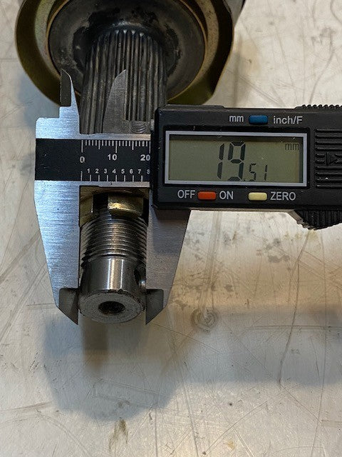 MOPAR DRIVE CV AXLE V8022691A-A-G090313 | 20" LONG 5-1/2" DIA 29MM SHAFT