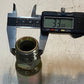 2 Quantity of Hydraulic Male Crimp Hose Fittings 43C12U | 43C12J | 911 (2 Qty)