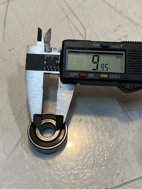 38 Quantity of Czech VLM-008 Radial Ball Bearings 10x28x9mm (38 Quantity)