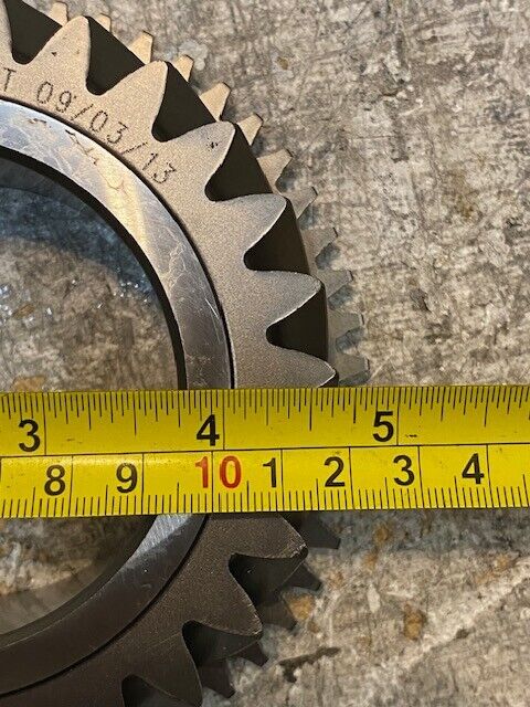 Helical Auger Transmission Gear 5-1/4" 54-Teeth 4-5/8" 28-Spline 72mm Bore