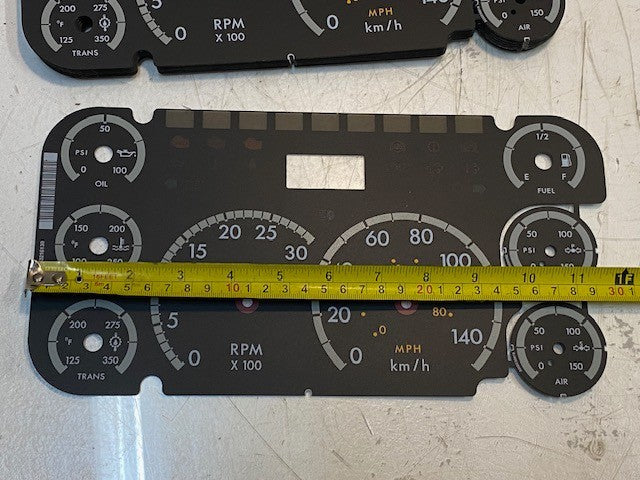 18 Qty of Adhesive Overlay Polycarbonate Control Panels A2C53216130 (18 Qty)