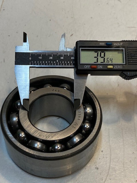 ZKL 3308 Double Row Ball Bearing 90mm OD 40mm Bore 37mm Thick