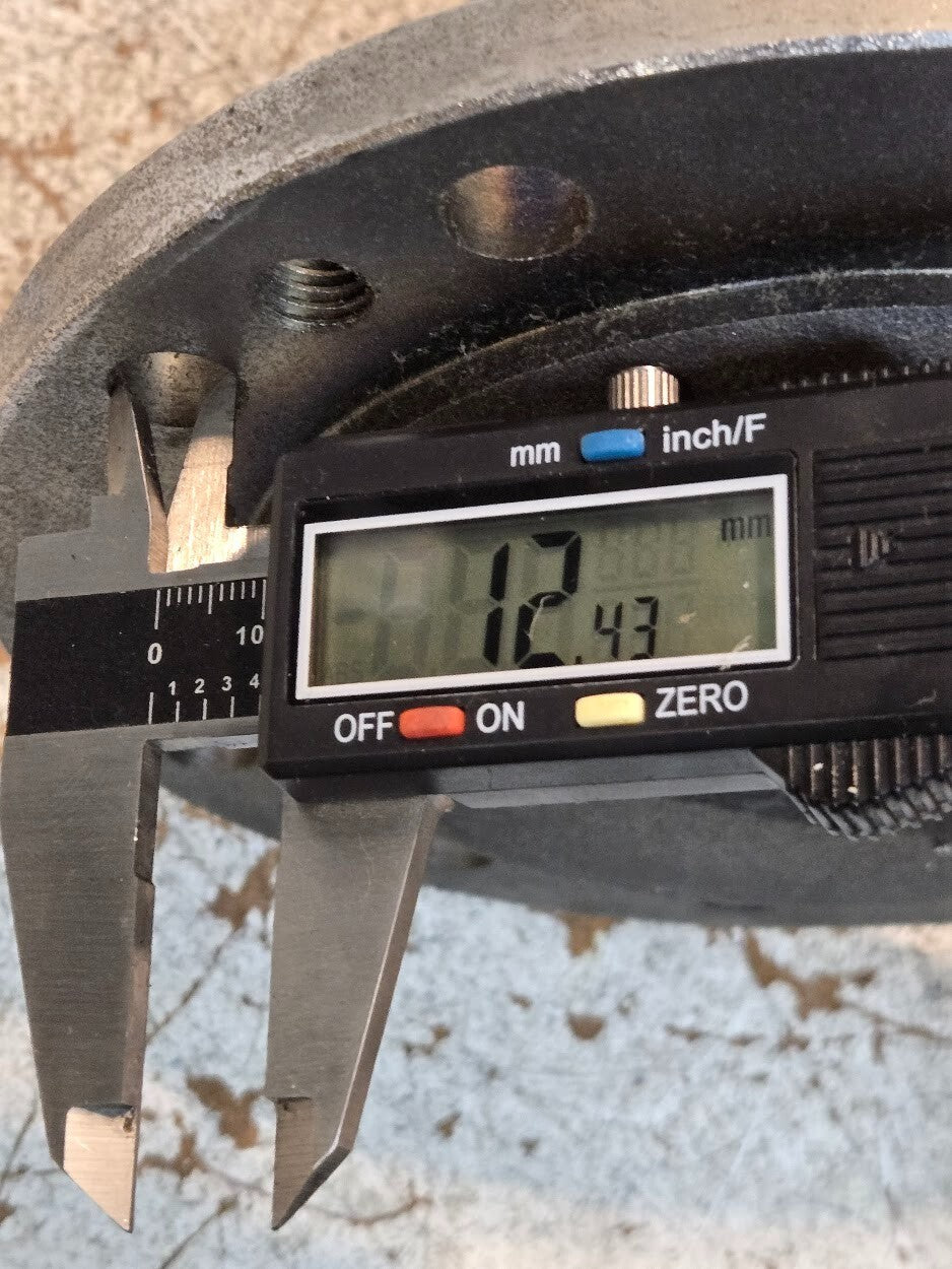 Driveshaft 18 1/2" Length 7 3/8" Hub Diameter 2 3/4" Shaft Diameter