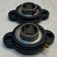 2 Quantity of Peer 2-Bolt Flange Bearings FX206 FHS206-20 | 32mm Bore (2 Qty)