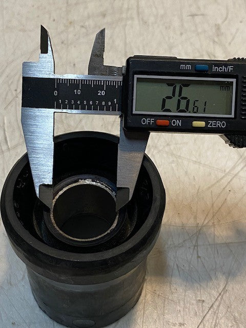 Rubber Leaf Spring Shackle Bushing 2702220 | 2-1/2 M.C. | 27mm Bore