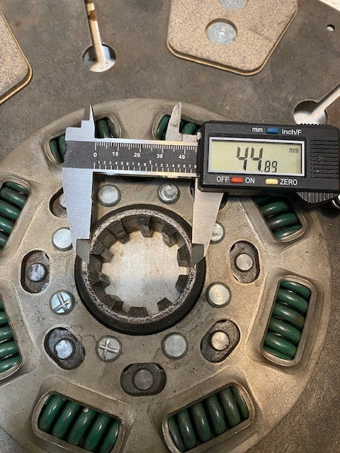 Catco Clutch Disc Friction Plate 10-Spline 15-1/8" OD 45mm Bore