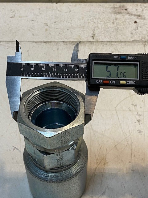 Eaton Weatherhead 43024U-624 Hose End Female Swivel 4-Wire Fitting 1-1/2" JIC