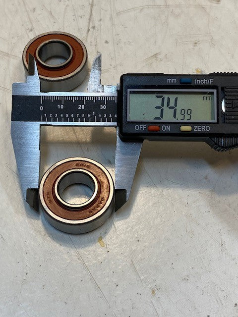 3 Quantity of NTN 8016 Single Row Radial Ball Bearings 16x35x12mm (3 Quantity)