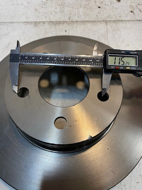 BPC Disc Brake Rotor 6576 Min Thk 0.965 | 00111T4A | 72mm Bore 5x115mm 540351