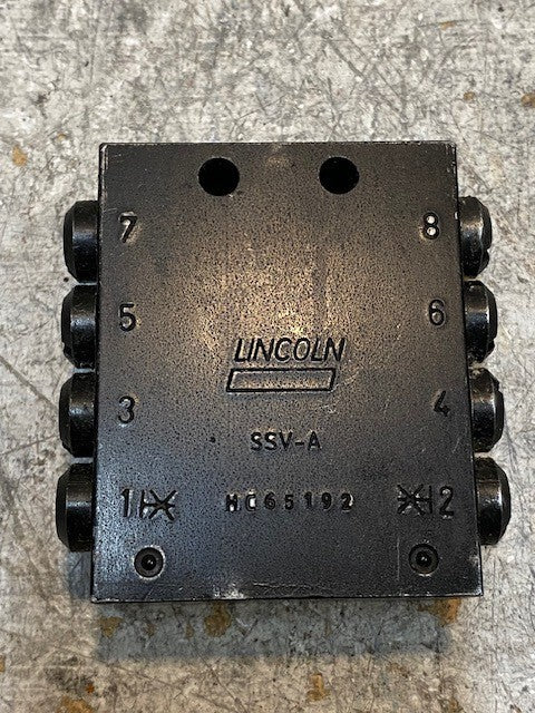 Lincoln SSV-A MC65192 Outlet Divider Valve