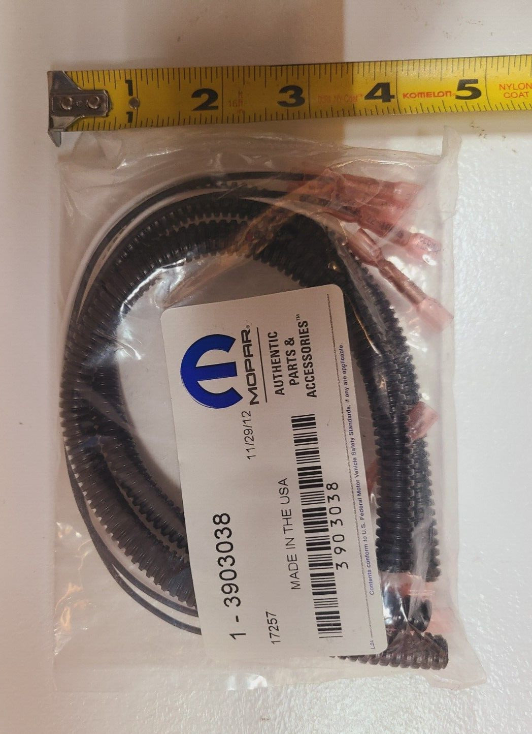 Mopar Kit For Jeep Wrangler Front Bumper 82213575 | 82213578 | 1-3903038