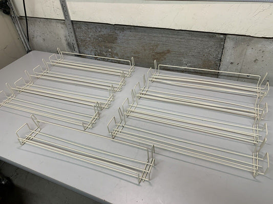 9 Pack of 24” Steel Wire Hook Racks - SEE ALL PICTURES, SOME HAVE BENDS