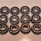 12 Quantity of HBC Snap Ring Ball Bearings 499502HS | 1-3/8 in OD (12 Qty)