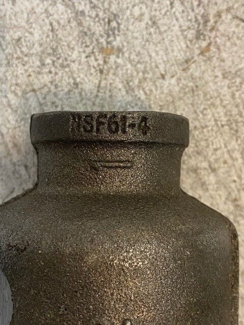 NSF61-4 Cast Iron Reducing Coupling 1" x 2"