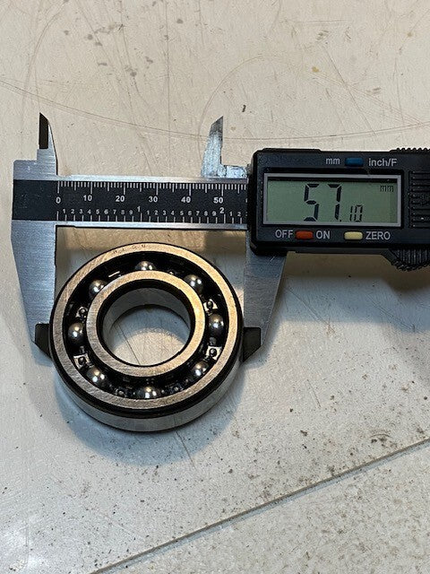 NAPA SKF Bearing RLS8-J | 57mm OD 25mm Bore 16mm Thick