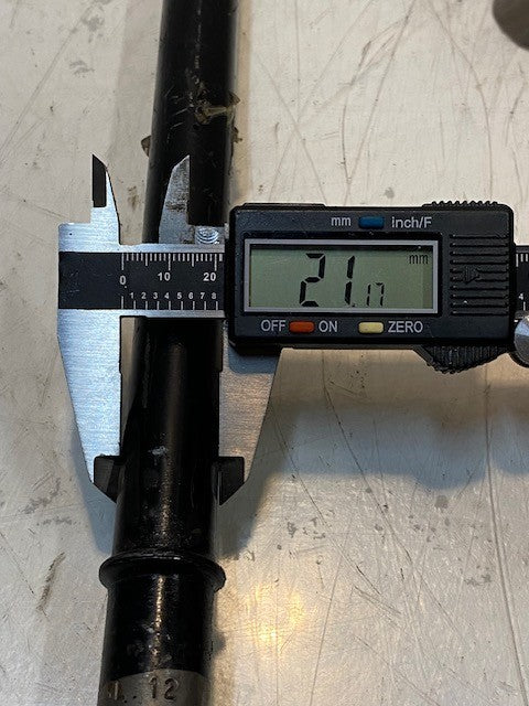 Eaton Fuller Transmission Gear Shift Lever DE 8L 12 | 27" Long 47mm Ball