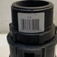 Apache 2" Part D Female Cam & Groove Polypropylene Adapter w/ 2 Part F Couplings