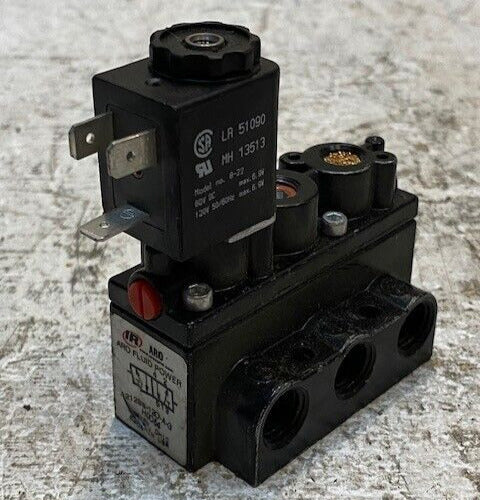 Arozone Aro Fluid Power Solenoid Air Control Valve A212SS-12O-A-G | H0O54