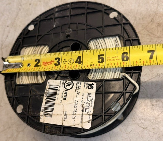 AWG 16 Solid Copper Fixture Wire TFN Or AWM Insullation 500ft E30071F