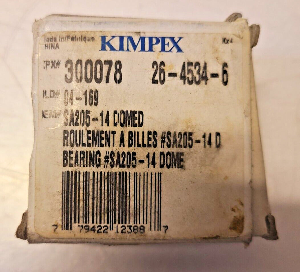 Kimpex Ball Bearing 300078 | 26-4534-6 | SA205-14 DOMED