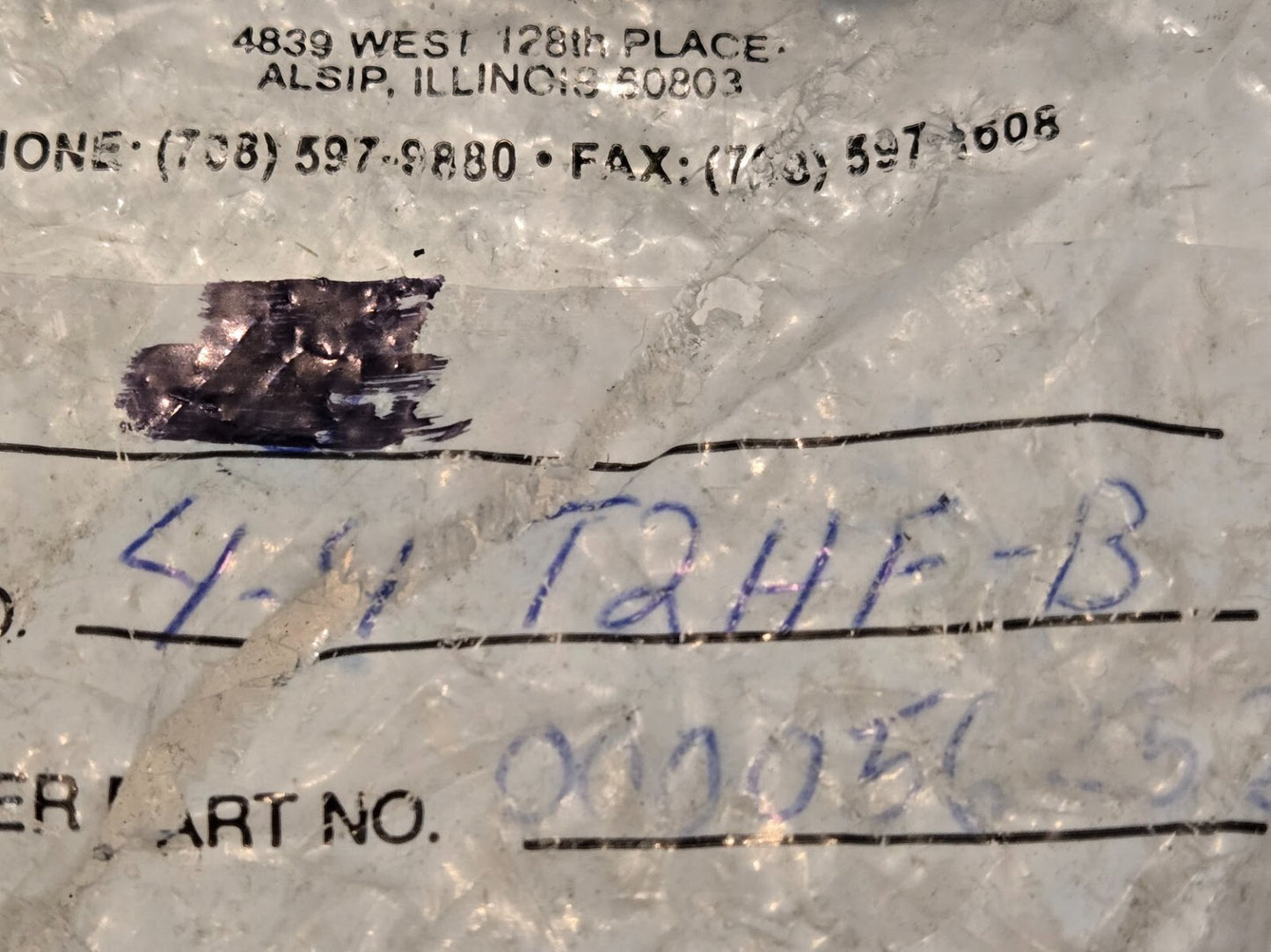 12 Quantity of Parker 4-4 T2HF-B 1/4" CPI Tube Fittings 1/4" Comp x Tube (9 Qty)