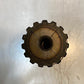 Power Take-Off Transmission Shaft 14" Long 30mm End 50mm End 15-Spline 13-Spline
