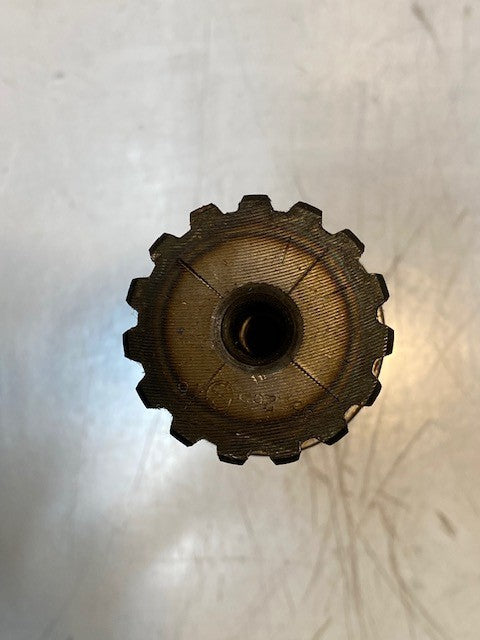 Power Take-Off Transmission Shaft 14" Long 30mm End 50mm End 15-Spline 13-Spline