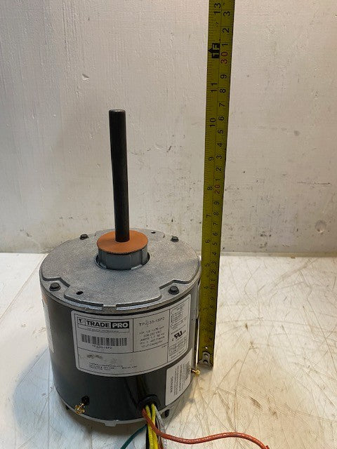 Trade Pro TP-C33-1SP2 Speed Condenser Fan Motor 1/3 HP 1075 RPM