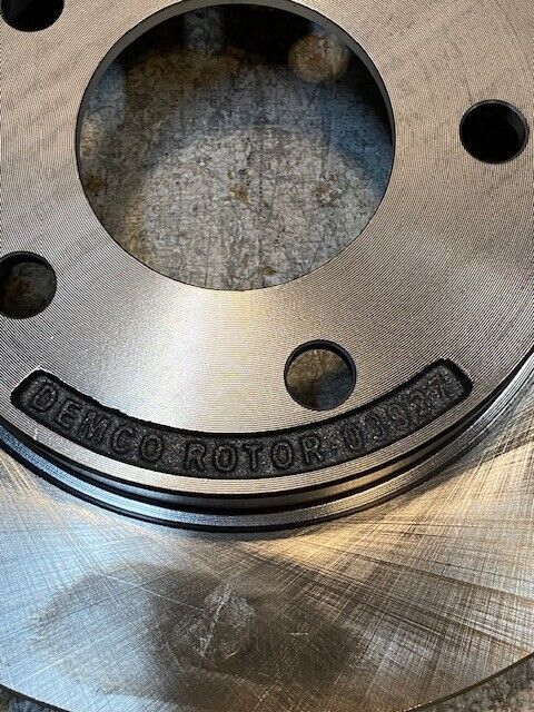 Demco 03927 Brake Rotor 10-2/16" OD 71mm Bore 14mm Bolt Holes