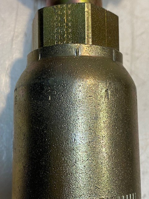 Parker 16F78-16-16 | KG | Crimp Hose Fitting 6-1/4" H 19mm ID 52mm OD