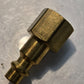 21 Quantity of Foster 11-3B 1/4" Male Quick Connect Couplers 1/4" FPT (21 Qty)