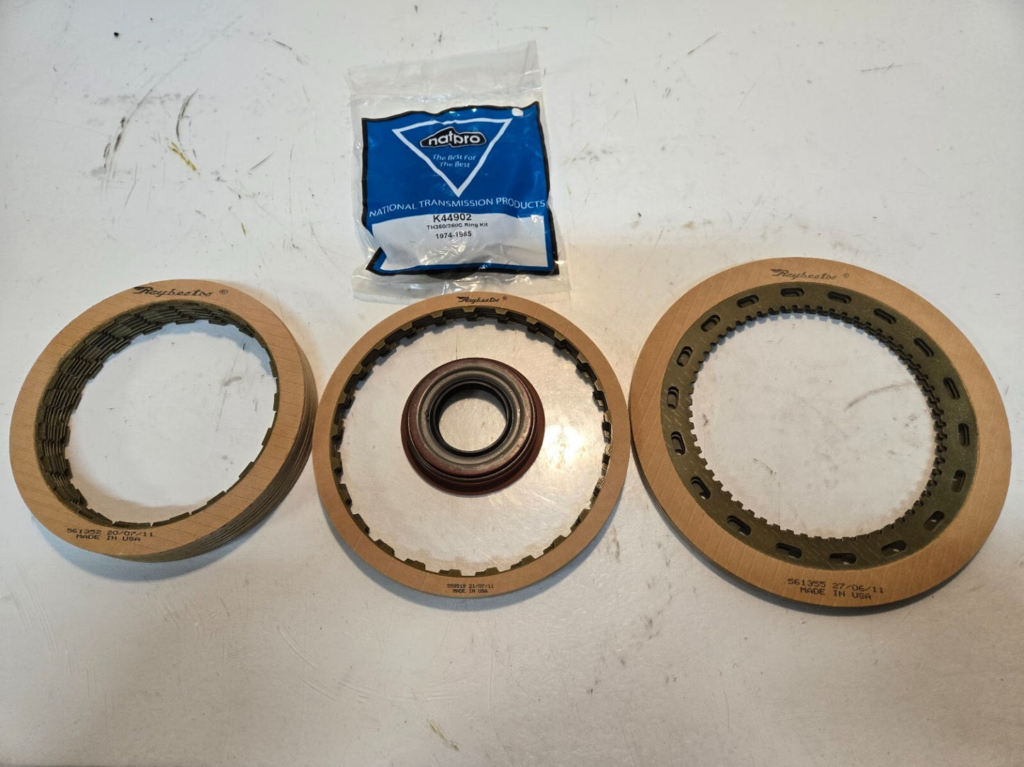 National Transmission Products K44902 Ring Kit TH350/350C 1974-1985