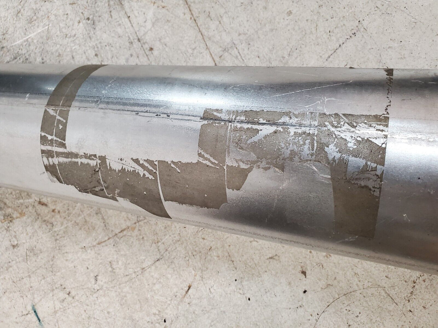 Chrome Straight Exhaust Pipe 5" x 35"