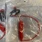 6 Qty of Evinrude Johnson Clip & Lanyards 398602 (6 Quantity)