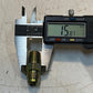 4 Qty of Steel Flared Tube Male Connectors 65006 3/8 Tube x 1/4 Pipe (4 Qty)